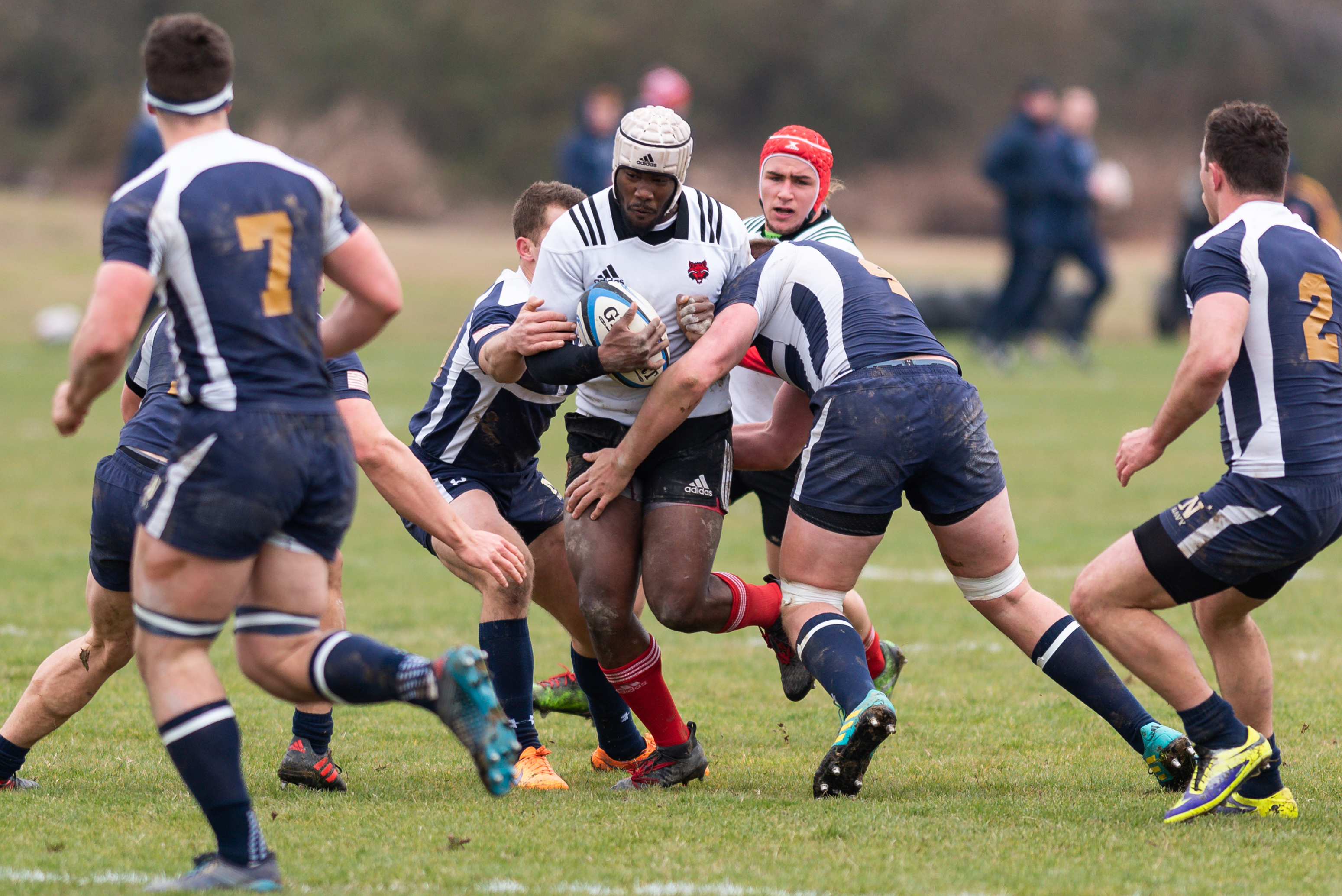 AState Rugby Drops Close Match to Navy with No Time Left
