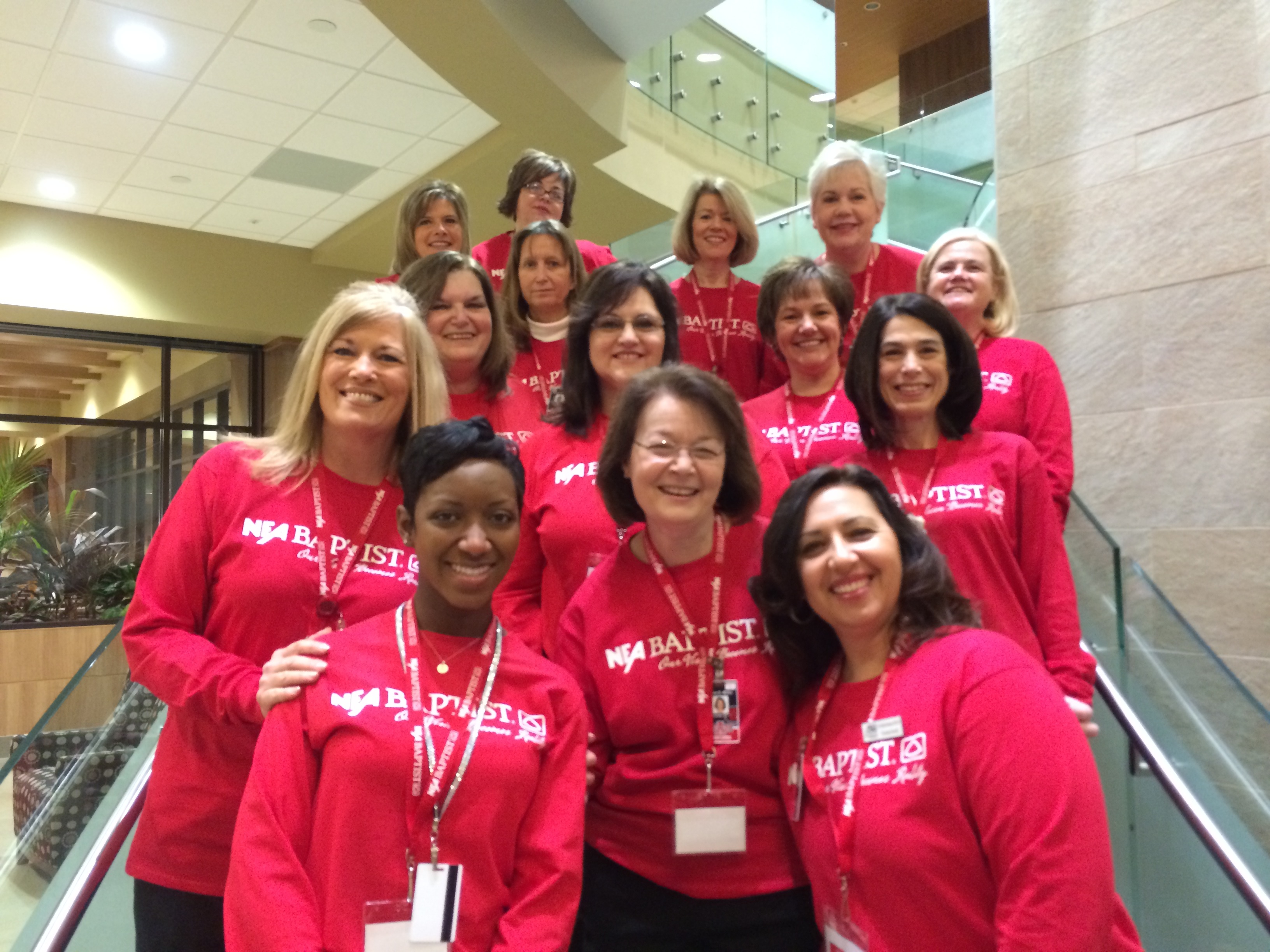 NEA Ambassadors Moving Day.jpg Nursing Faculty helping with the move to the new NEA Baptist Hospital