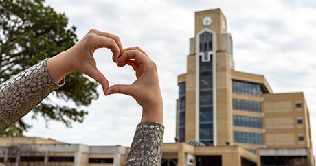 2021 Library Tower Heart Hands