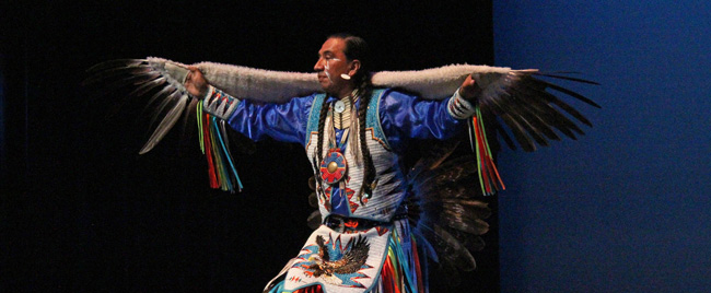 Native pride dancer