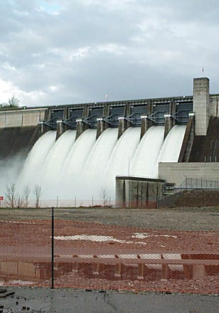 Dam on White River