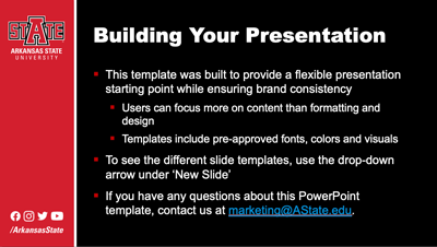 Dark Powerpoint Template