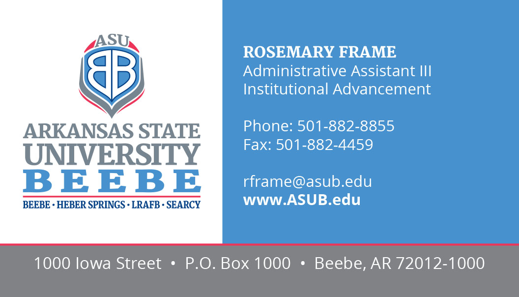 ASU-Beebe Open Registration 