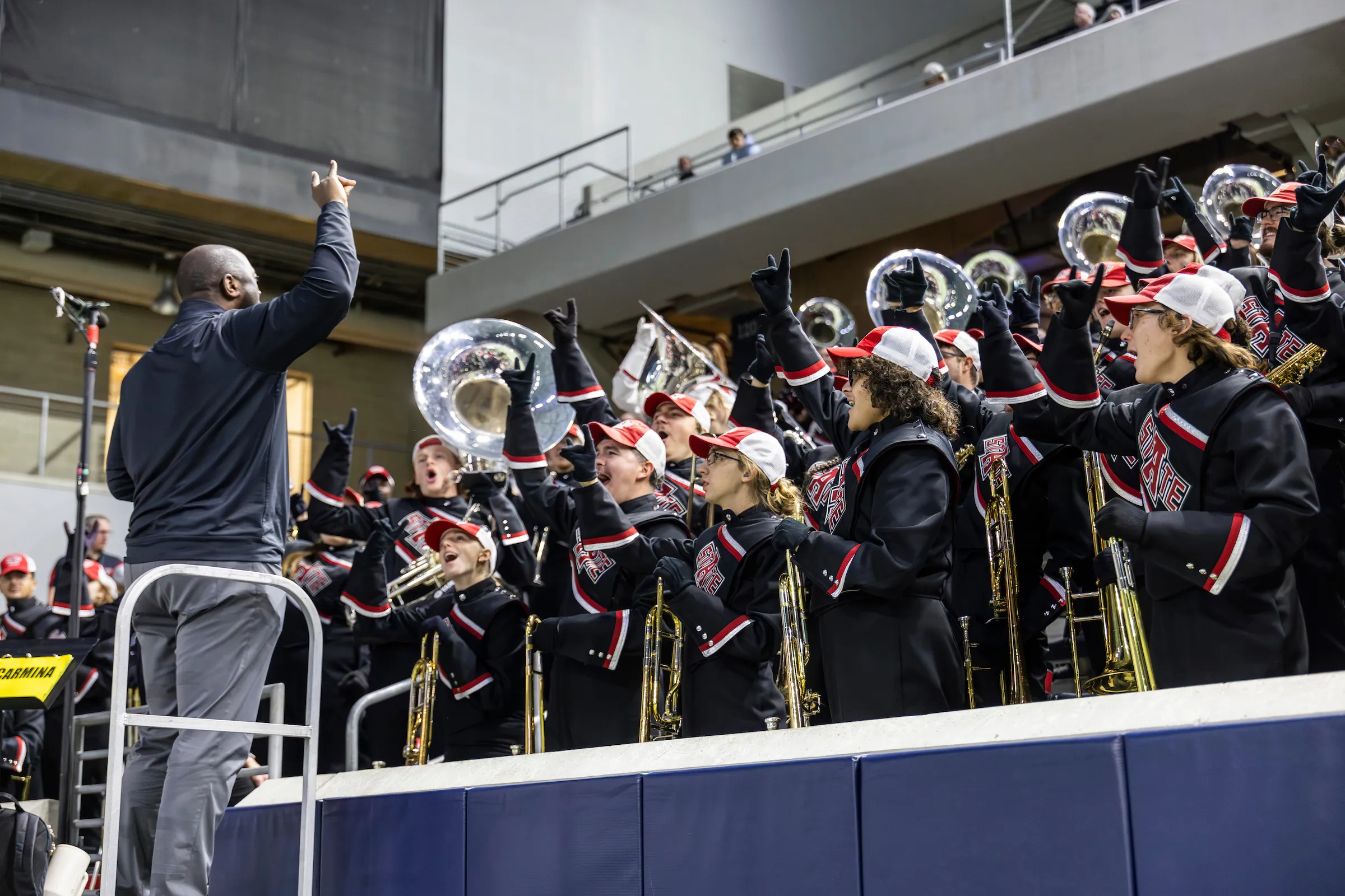 Dr. Calvin White hypes up The Sound of the Natural State during the recent XBOX Bowl in Frisco, TX