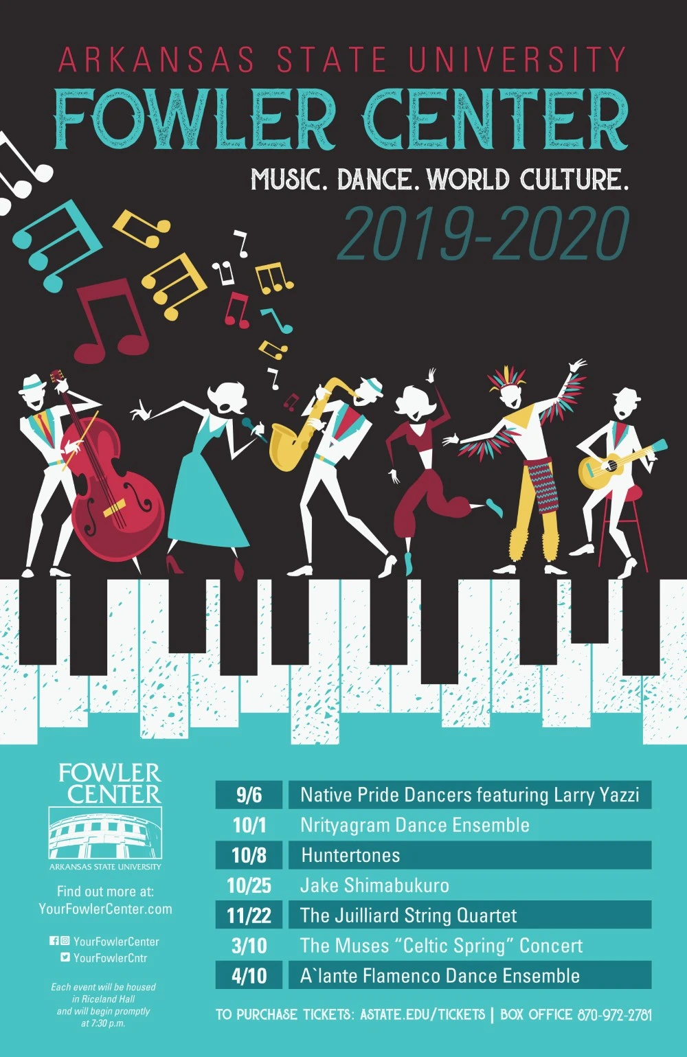 An example of a booklet printed by Printing Services for The Fowler Center