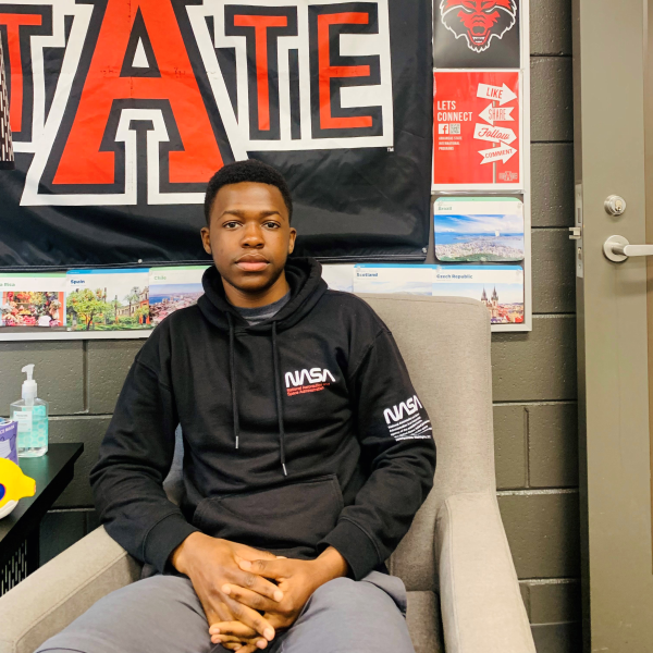 A-State Student Sitting