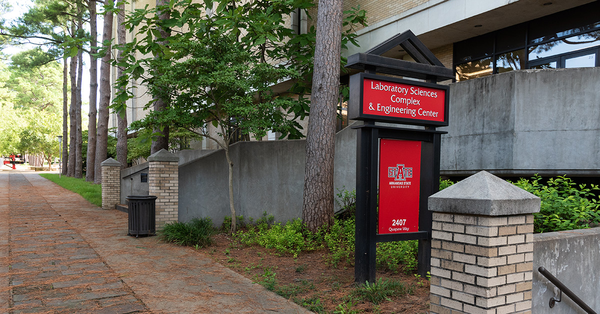 Engineering Center Entrance at A-State