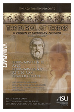 The Burial at Thebes: A Version of Sophocles' Antigone Poster