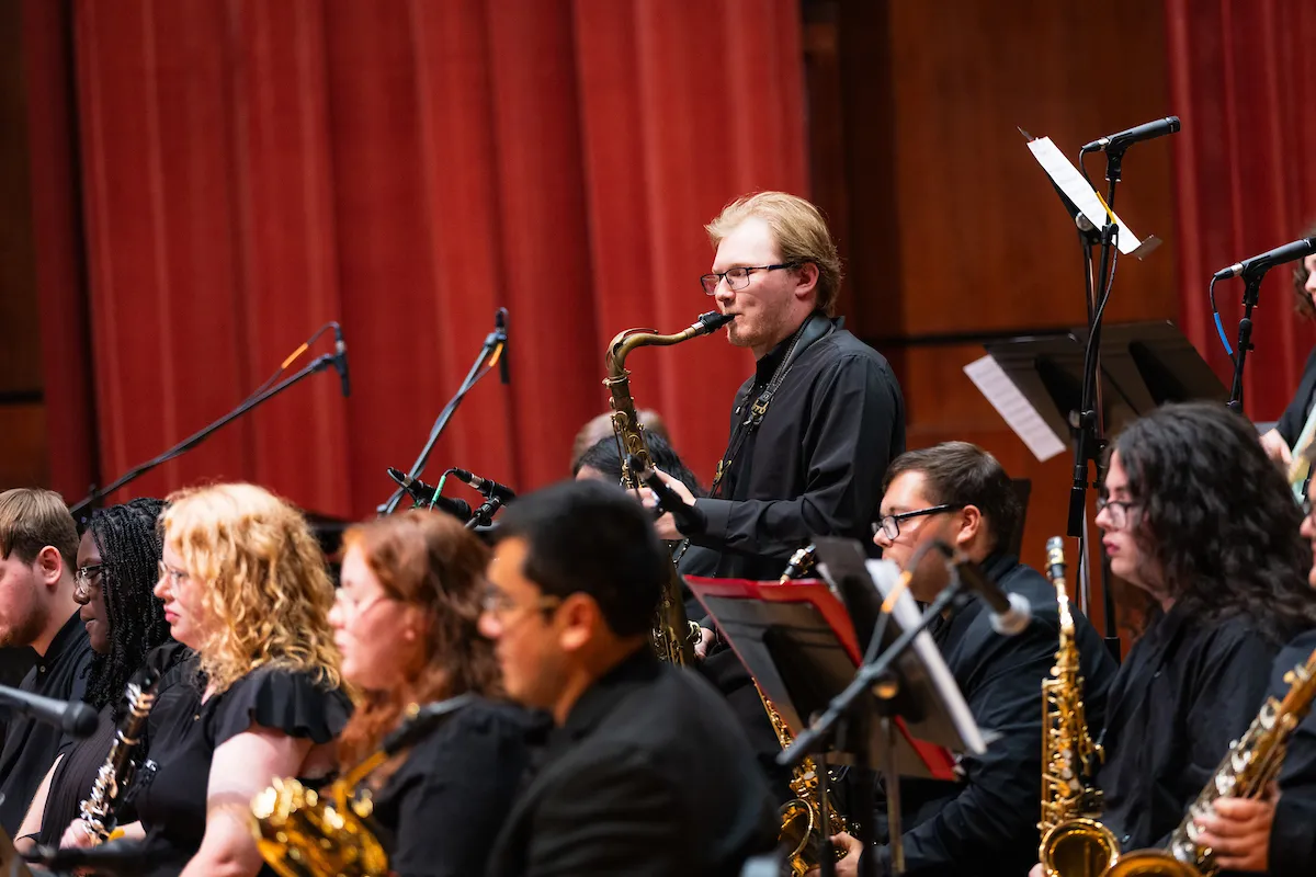 A-State's Jazz Orchestra performs