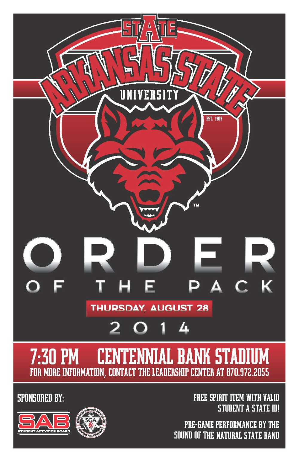Students to Conduct 18th Annual ‘Order of the Pack’ Thursday