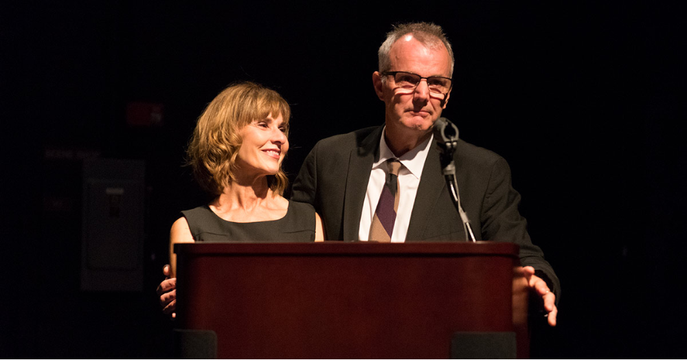 Bob and Molly Simpson Honored with Theatre Naming