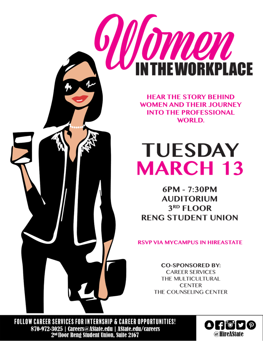 Panel to Discuss Women in the Workplace March 13
