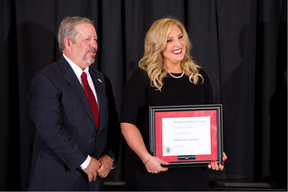 Distinguished Service Award: Savannah Lancaster