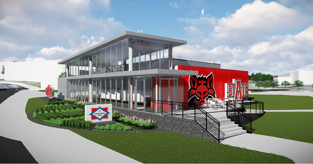 Officials Break Ground on New Campus Welcome Center