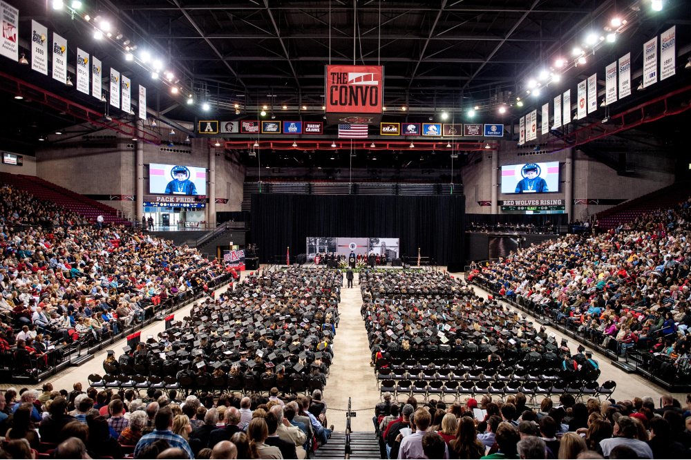 Hudson Confers 1,100 Diplomas to A-State Graduates