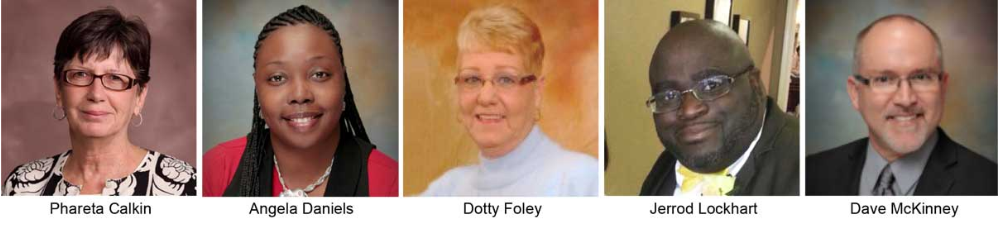 Five Outstanding Employees Selected for Staff Wall of Honor