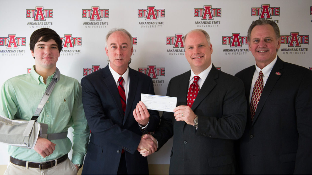 Atty. Gen. McDaniel Presents Funding to College of Engineering