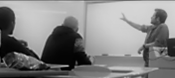 Mark Herman teaching in a classroom