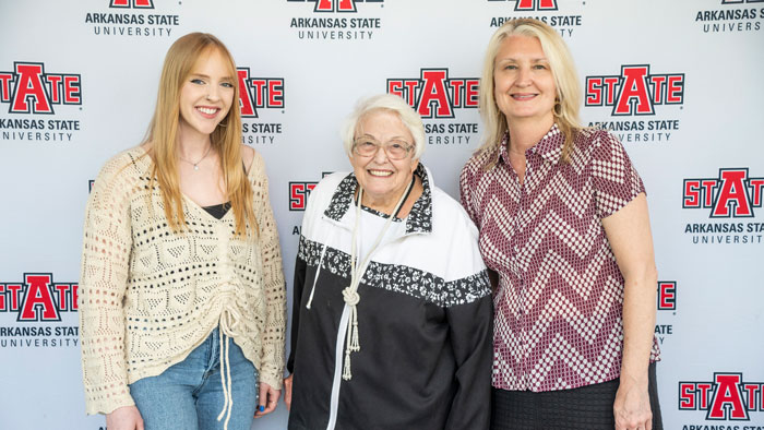 Sarah Purcell, Gerry McGough and Temma Balducci 