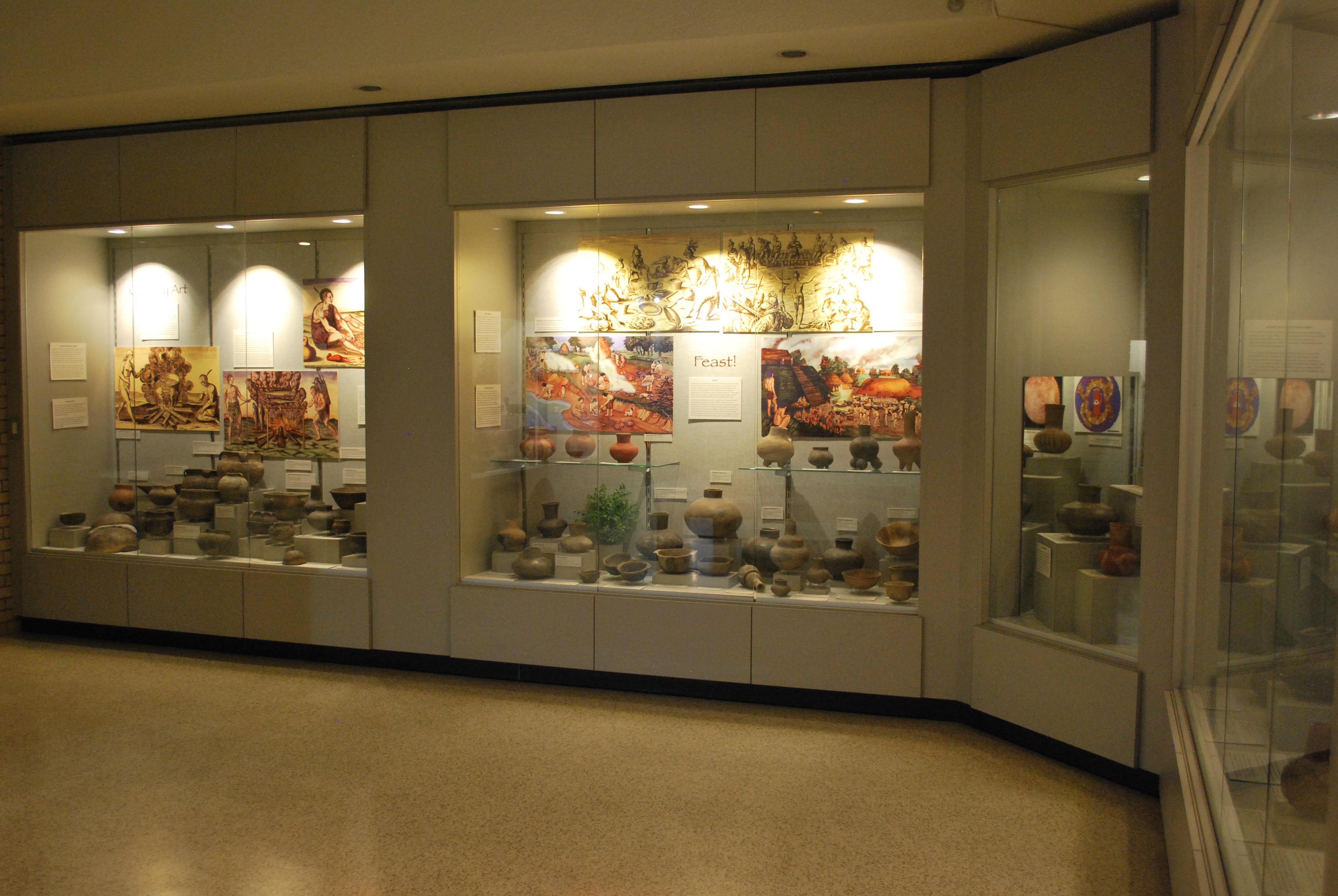 Native Amerian Exibit entry