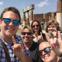 Faculty and Staff Lead Study-Abroad Trips