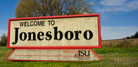 Welcome to Jonesboro Sign