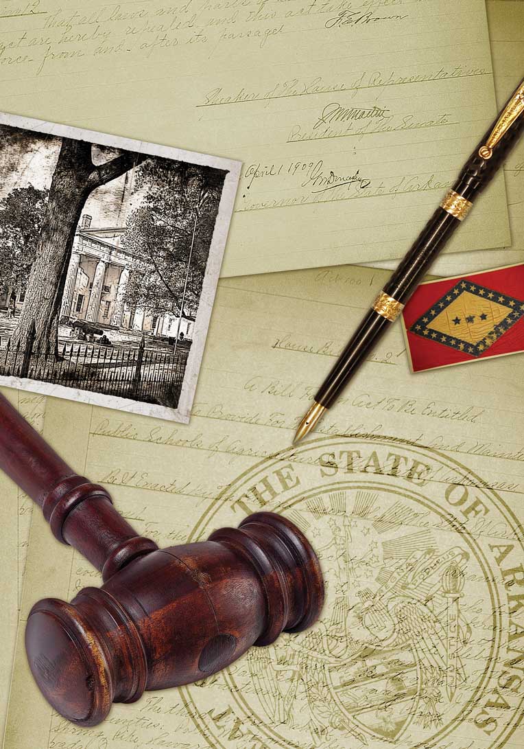 Session at Old State House Evokes Memory of Act 100 and A-State's Founding