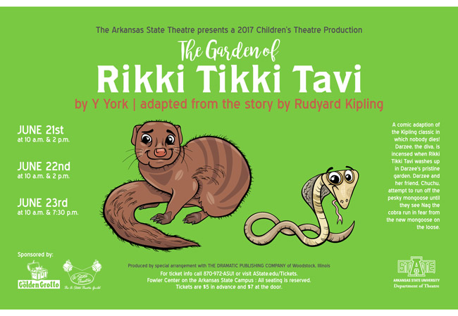 Summer Children's Theatre Season Opens June 21
