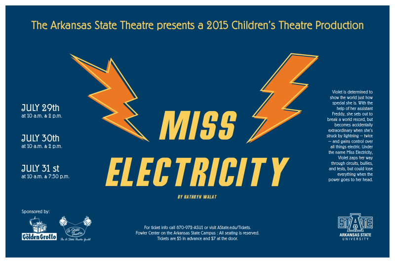 Summer Children’s Theatre Presents 'Miss Electricity'