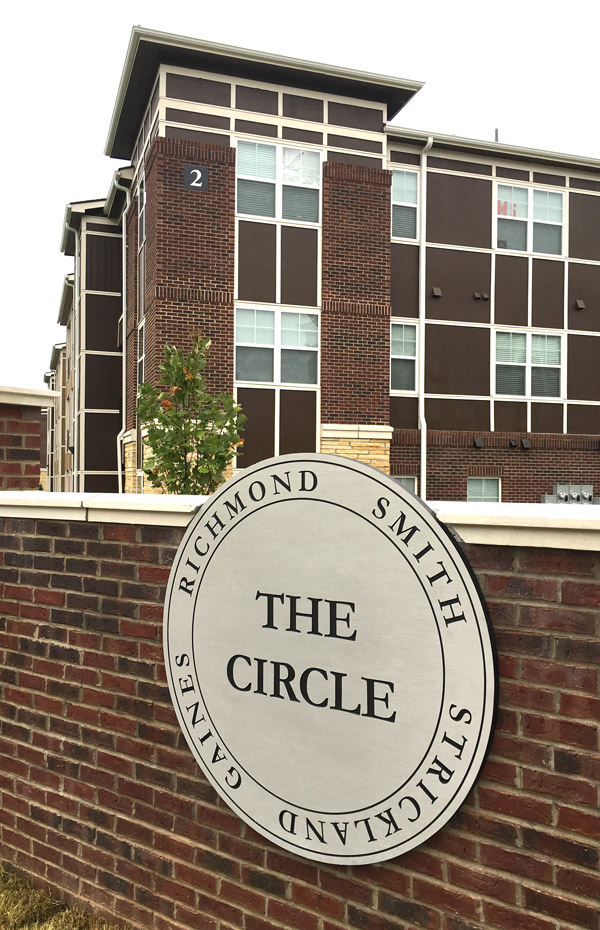 Ribbon is Cut, The Circle is Dedicated in Campus Ceremony