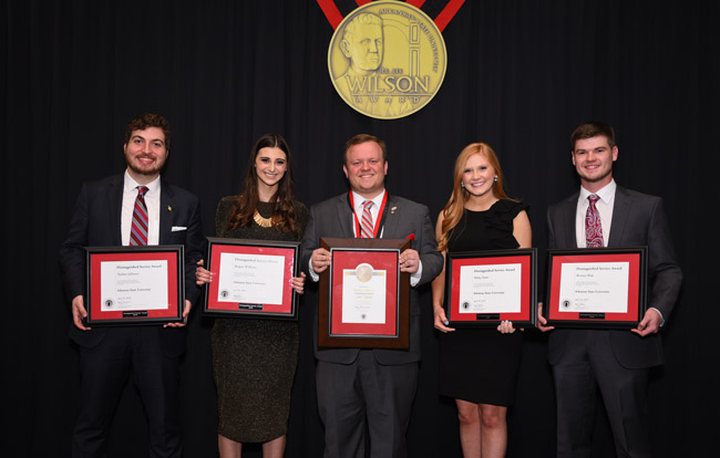 Distinguished Service Award Recipients for 2017-18 Honored