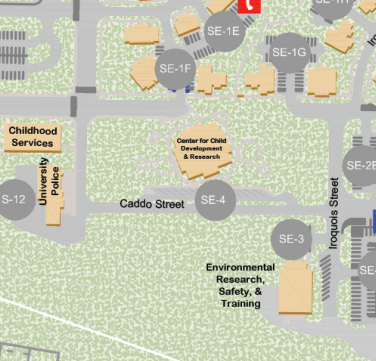 Campus Street Closed for Childhood Center Construction