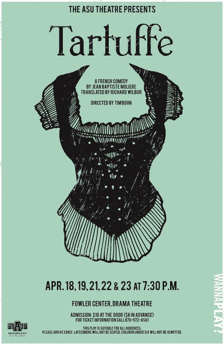 ASU Theatre Announces Production and Cast for ‘Tartuffe’