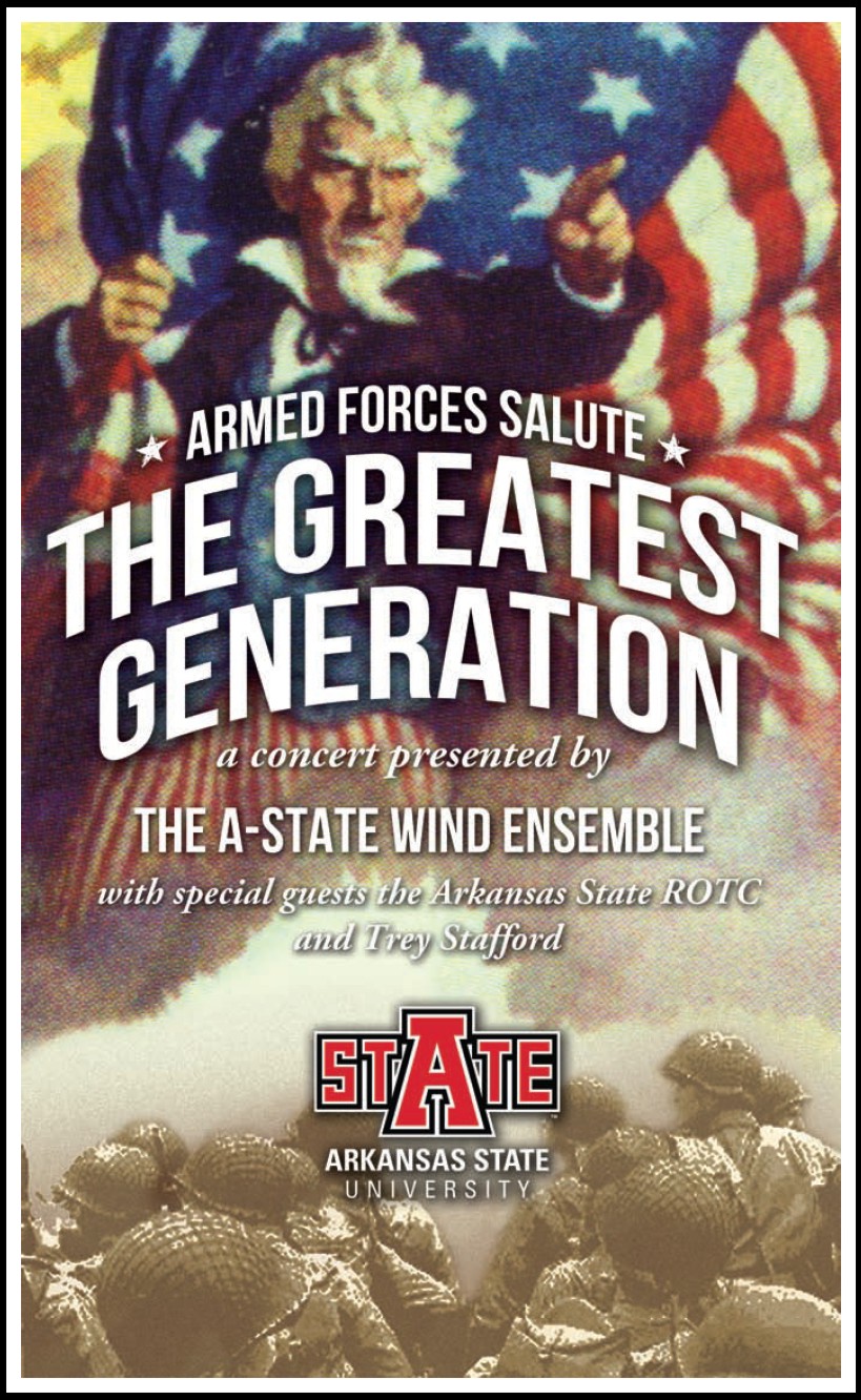 Wind Ensemble to Present Salute to Armed Forces