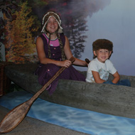Kids in a Canoe
