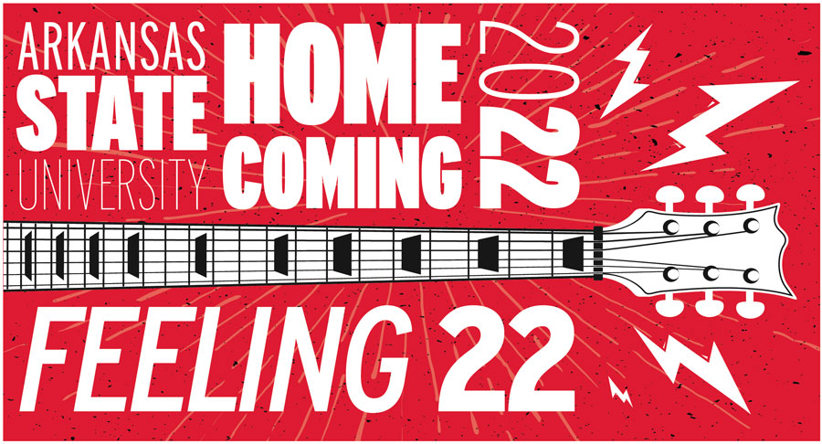 Homecoming Week 2022 at A-State is Themed 'Feeling 22'
