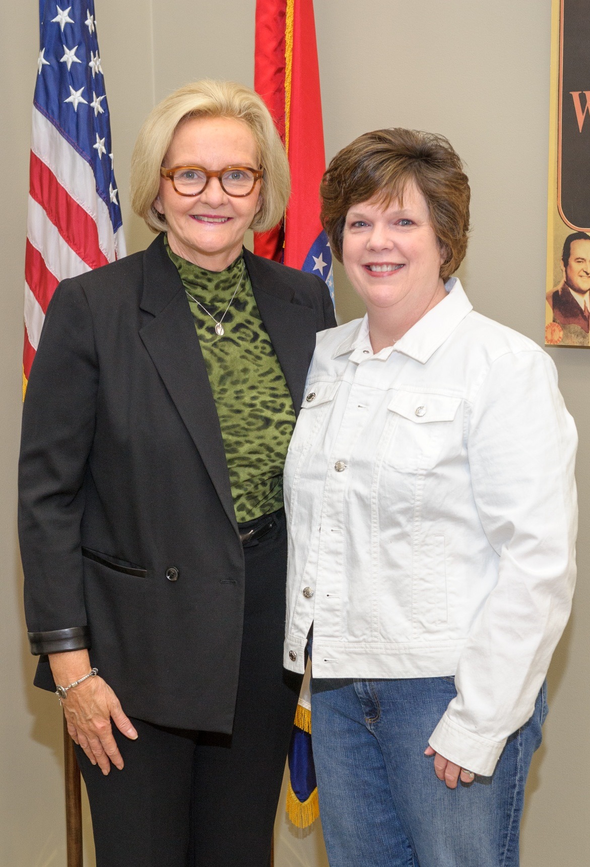 Sen. McCaskill and Christy Mercer