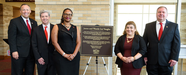 Vaughn Estate Gift Establishes Three Endowed Professorships