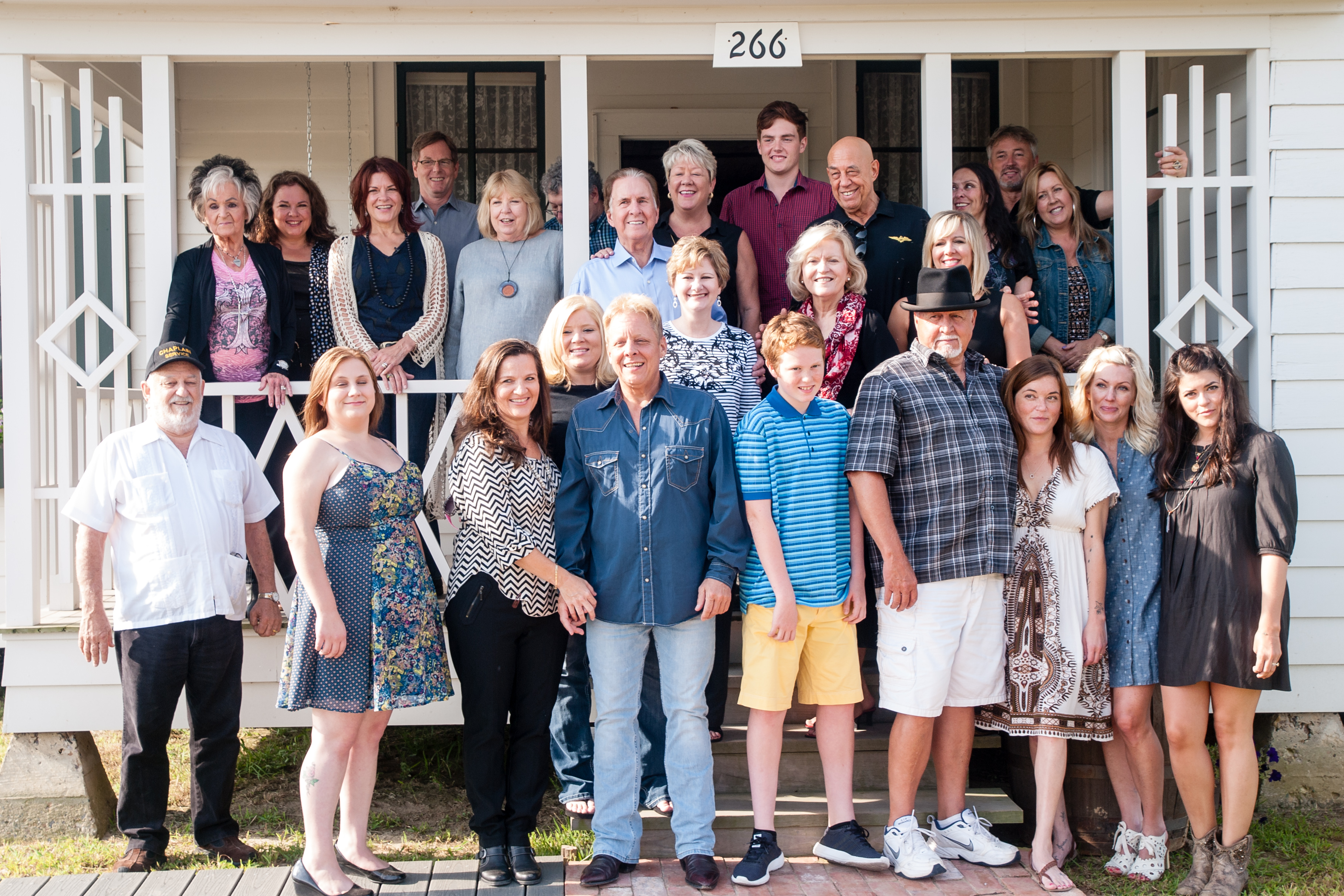 Cash Family at Boyhood Home