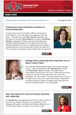 Latest Edition of Inside A-State for Faculty and Staff Now Available