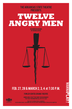 ASU Theatre's Production of 'Twelve Angry Men' Opens Feb. 27