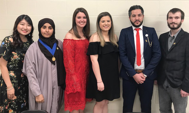 Eight Students Inducted Into Kappa Tau Alpha Honor Society