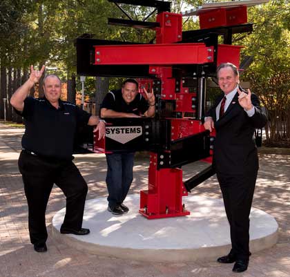 The Systems Group Donates Steel Structure for Engineering