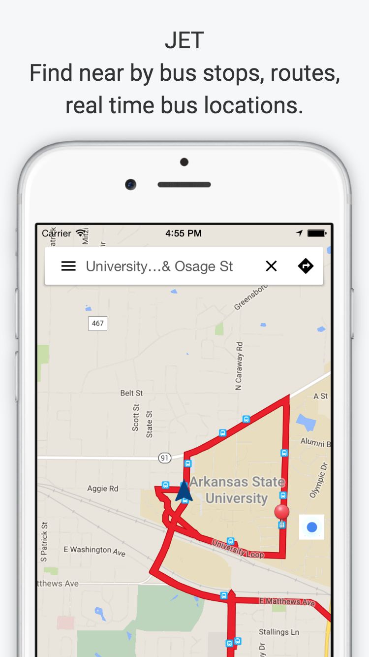 App bus tracker