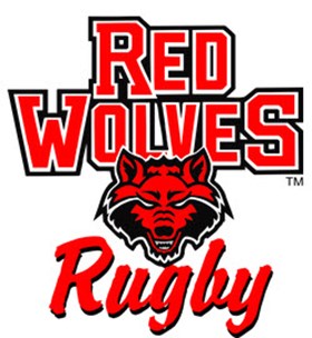 Red Wolf Rugby logo