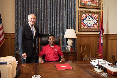 Incoming Student Receives New Boys State Scholarship