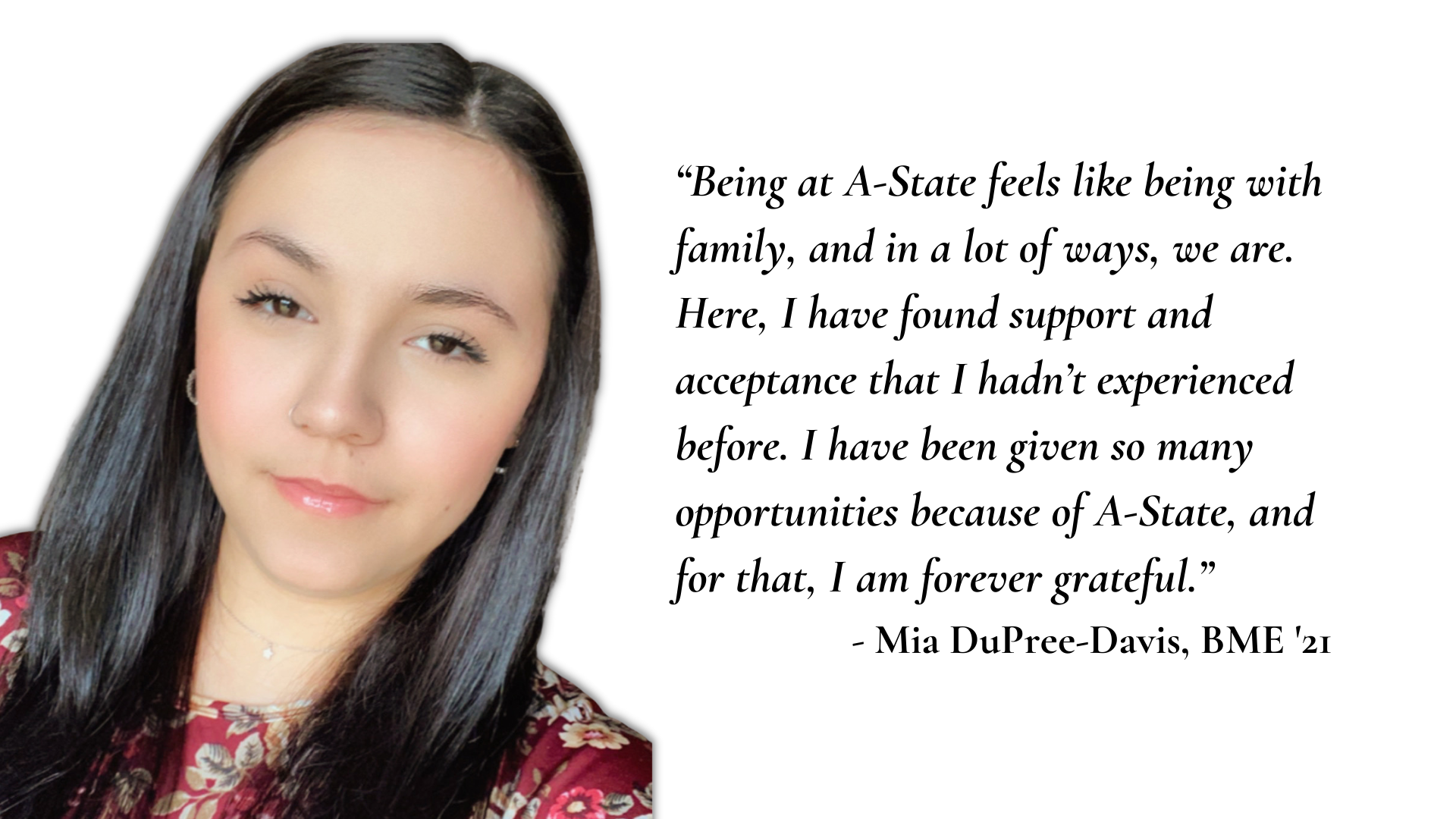 Mia DuPree-Davis says 