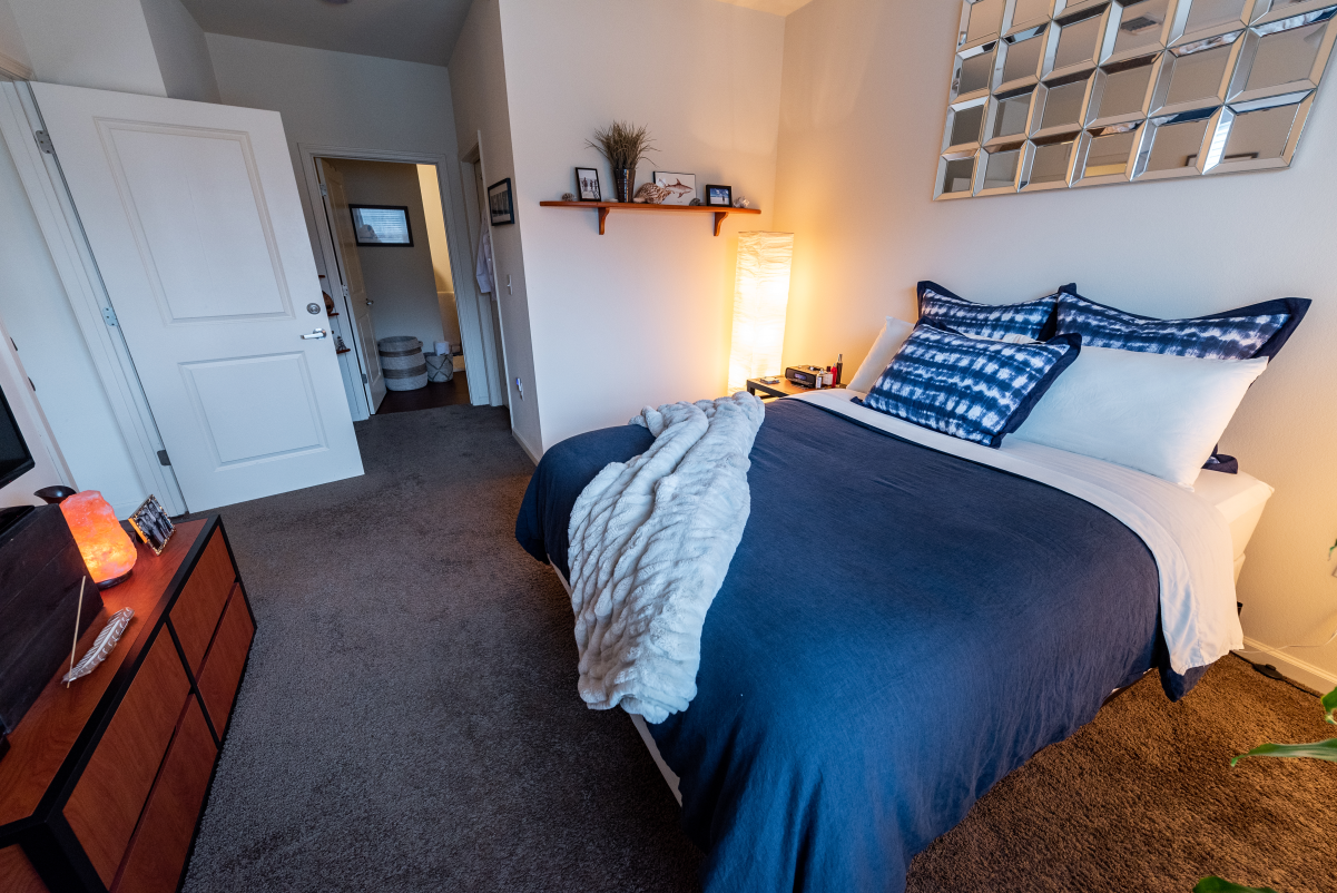 Bedroom Facing Hallway