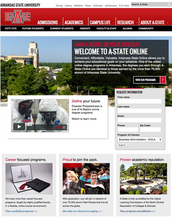 Online Program Launches New Website for Ease of Navigation