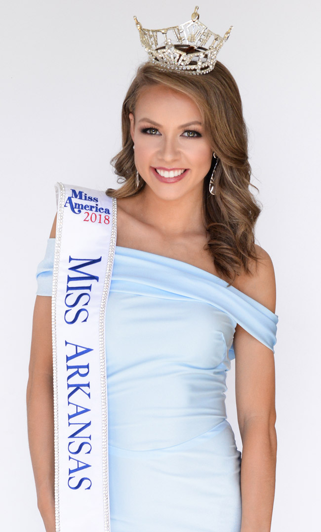 Miss Arkansas Claudia Raffo Day at Arkansas State, Aug. 2